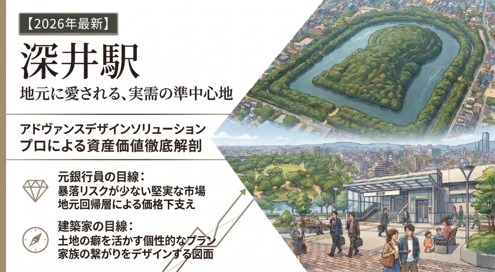 【深井駅編】実需が支える「堺の準中心地」。価格安定性と住みやすさが同居する賢い選択【2026年最新】の画像