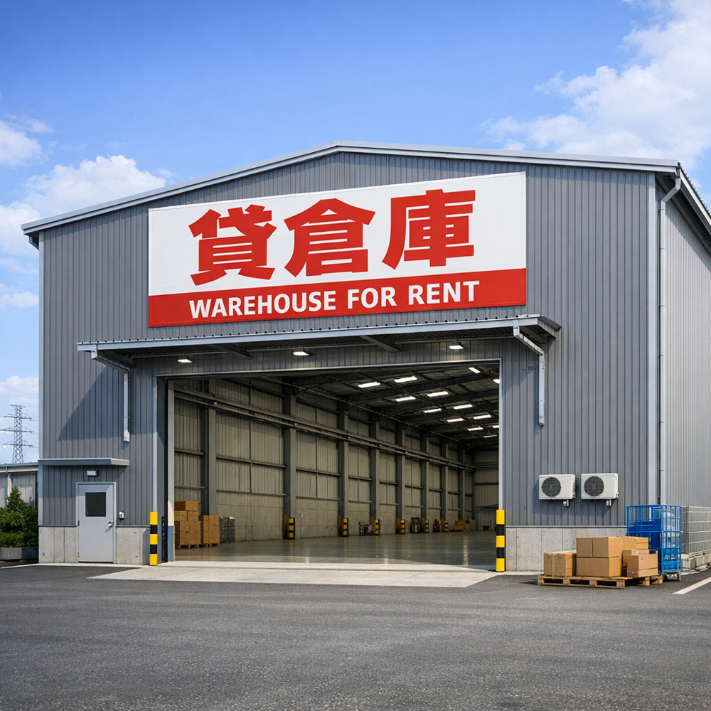 空き倉庫・貸倉庫を貸したいオーナー様へ｜貸倉庫のテナント募集・賃料査定大阪・堺の倉庫募集はなごみ不動産の画像