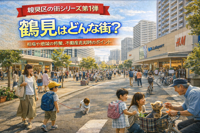 大阪市鶴見区で不動産売却を検討中の方必見!鶴見の相場や環境ポイントも詳しく解説の画像