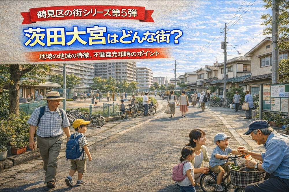 大阪市鶴見区で茨田大宮の不動産売却を検討中の方へ！どんな街で売却する際のポイントや相場も紹介の画像