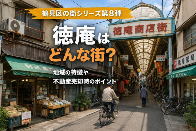 大阪市鶴見区徳庵の不動産売却ポイントは？相場や地域の特徴環境も紹介の画像