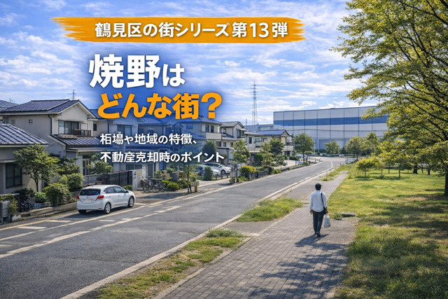 大阪市鶴見区焼野の不動産売却ポイントは？相場と地域の特徴や環境もご紹介の画像