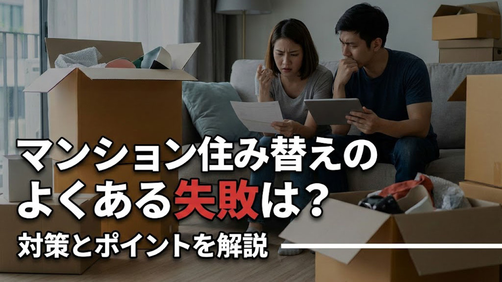 マンション住み替えのよくある失敗は？対策とポイントを解説の画像