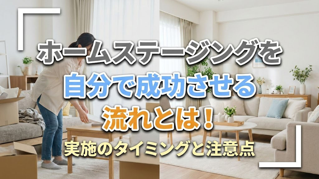 ホームステージングを自分で成功させる流れとは？実施のタイミングと注意点の画像