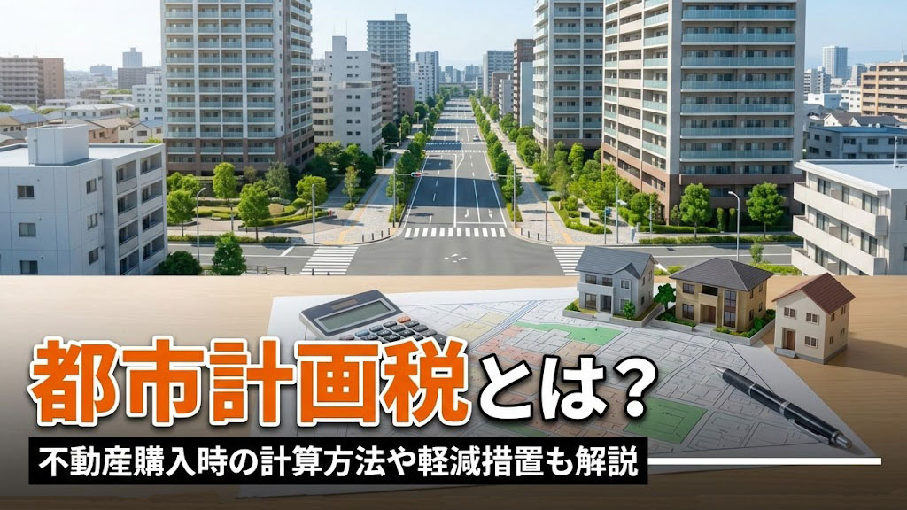 都市計画税とは？不動産購入時の計算方法や軽減措置も解説の画像