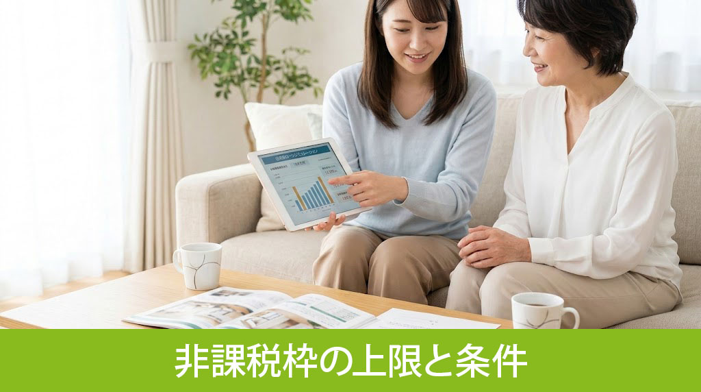 住宅購入の資金援助で使える非課税枠の上限と条件