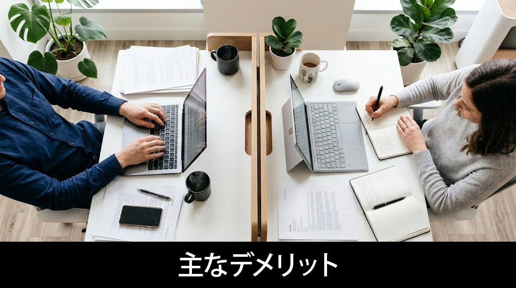 狭いオフィスが引き起こす主なデメリット