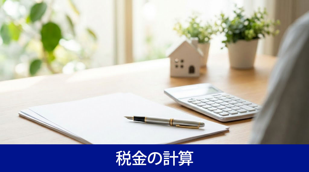 代償分割時の遺産分割協議書と税金の計算