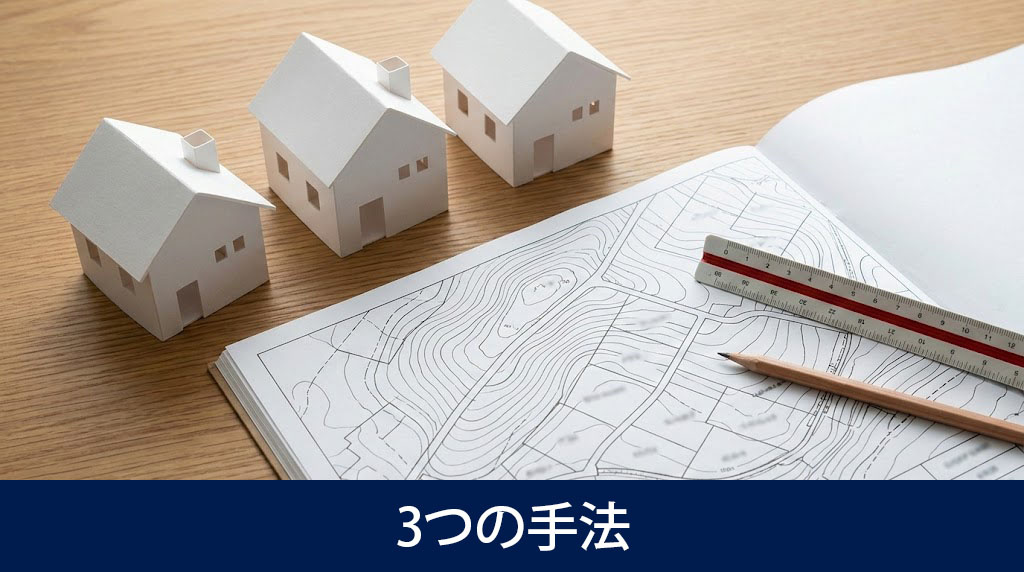 適正賃料を導く不動産鑑定評価の3つの手法