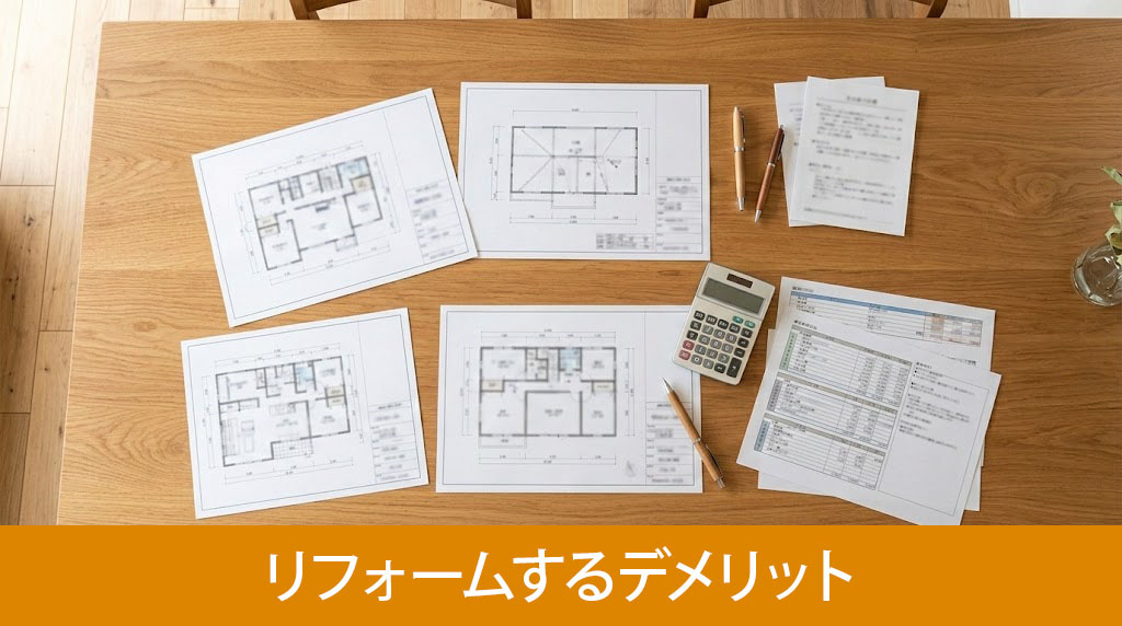 知っておきたい建売住宅をリフォームするデメリット