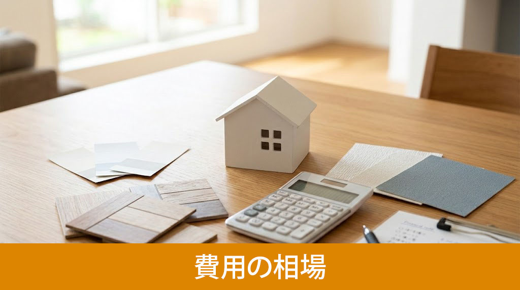 場所別に見る建売住宅リフォームにかかる費用の相場
