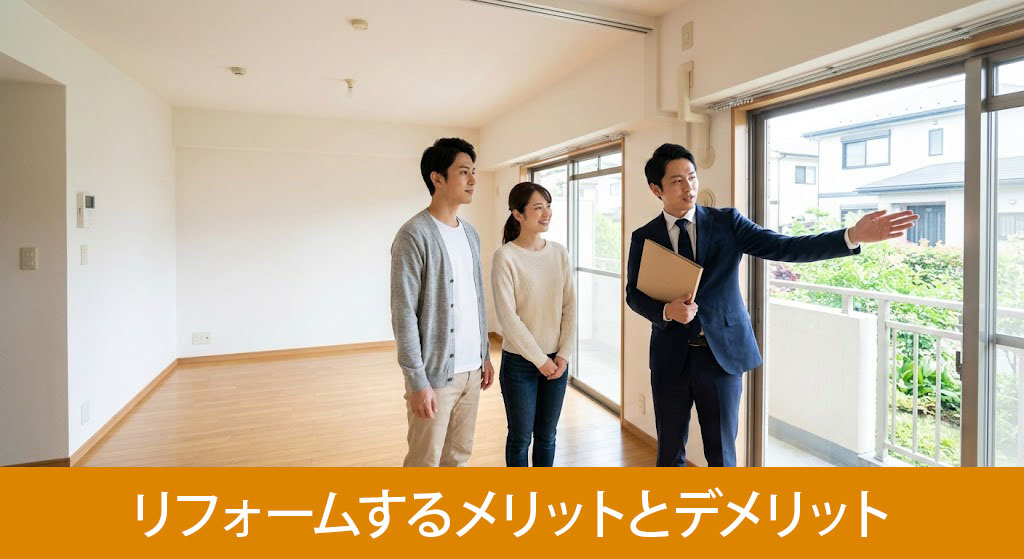 中古住宅をリフォームするメリットとデメリット
