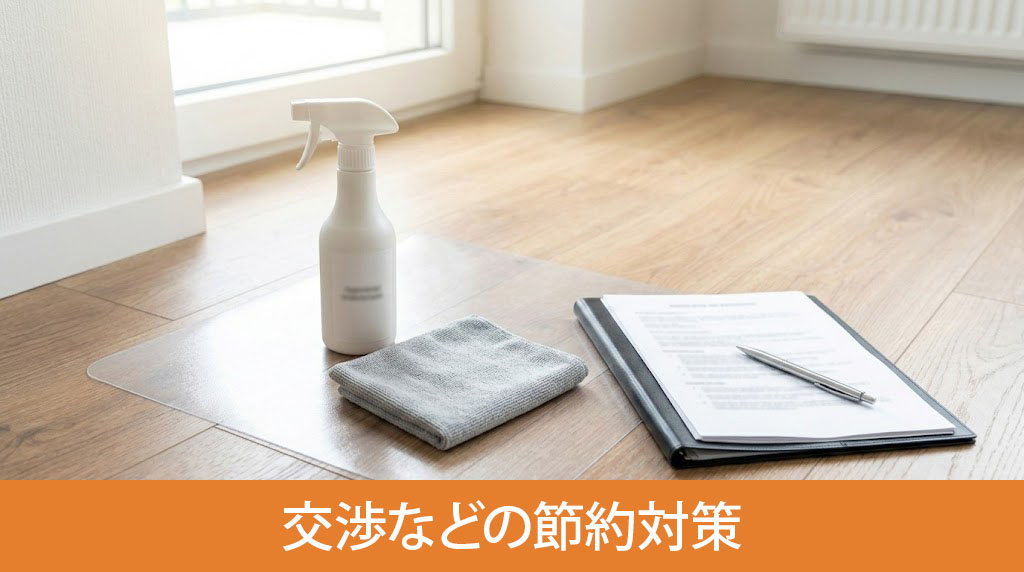 退去費用を抑える予防と交渉などの節約対策