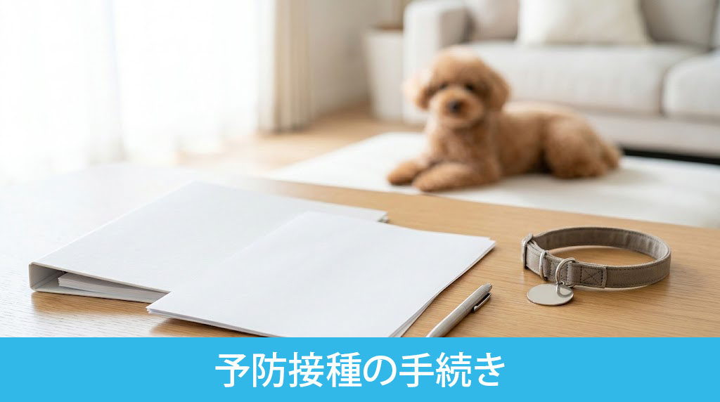 転居後に必要な犬の届出と予防接種の手続き