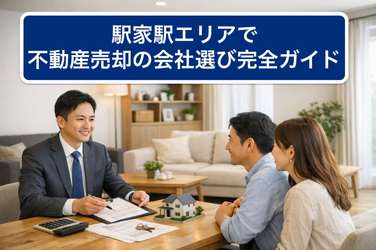 駅家駅エリアで不動産売却の会社選び完全ガイドの画像