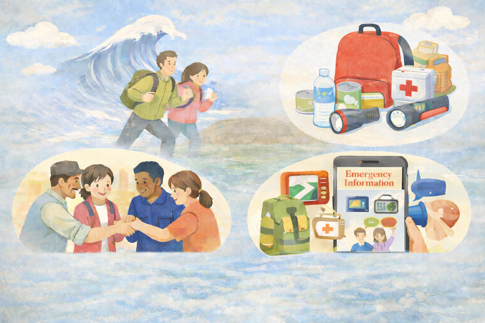 外国人のための日本の防災－ 3.11震災が教えてくれた4つの大切なことの画像