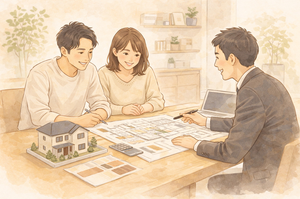 大東市で注文住宅を建てる流れ｜相談から引き渡しまで｜三笠工務店の画像