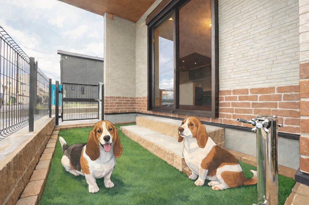 【近日公開】ドッグランと大容量収納で、好きと心地よさを叶えた住まいの画像