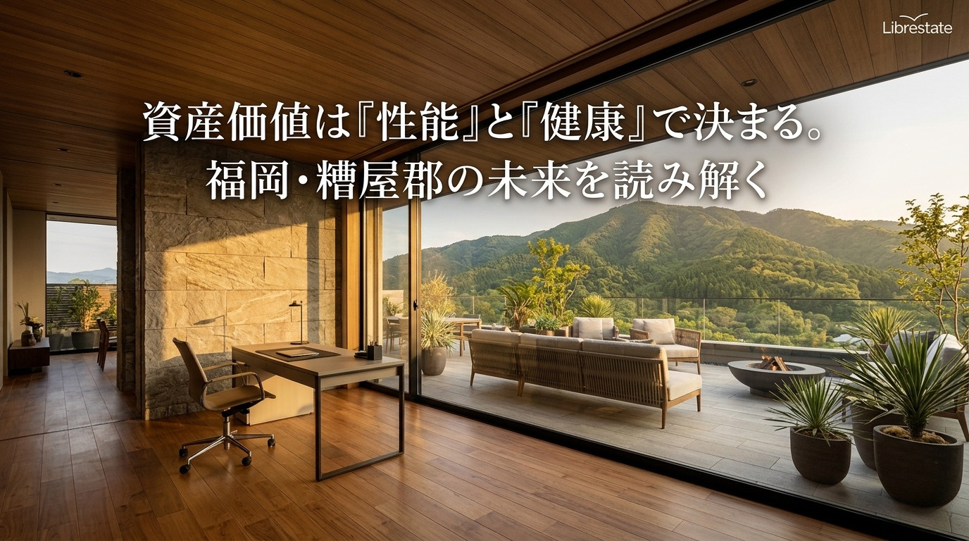 福岡・糟屋郡の不動産売却｜性能とウェルビーイングの資産価値戦略の画像
