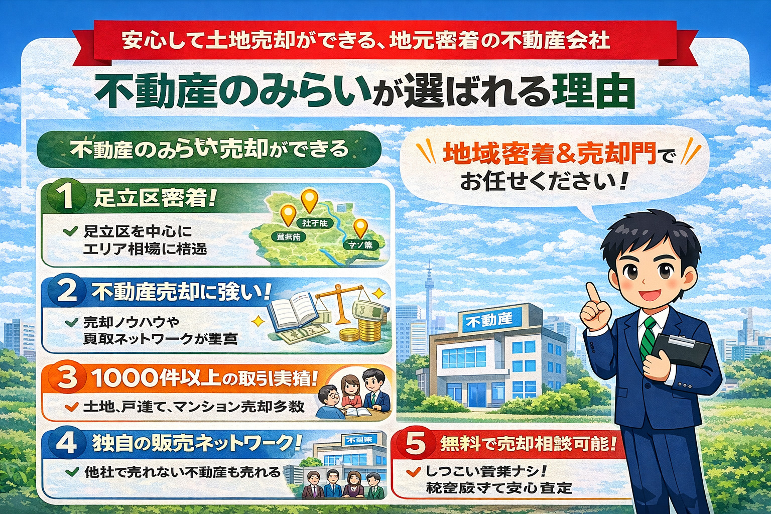 不動産のみらい会社紹介