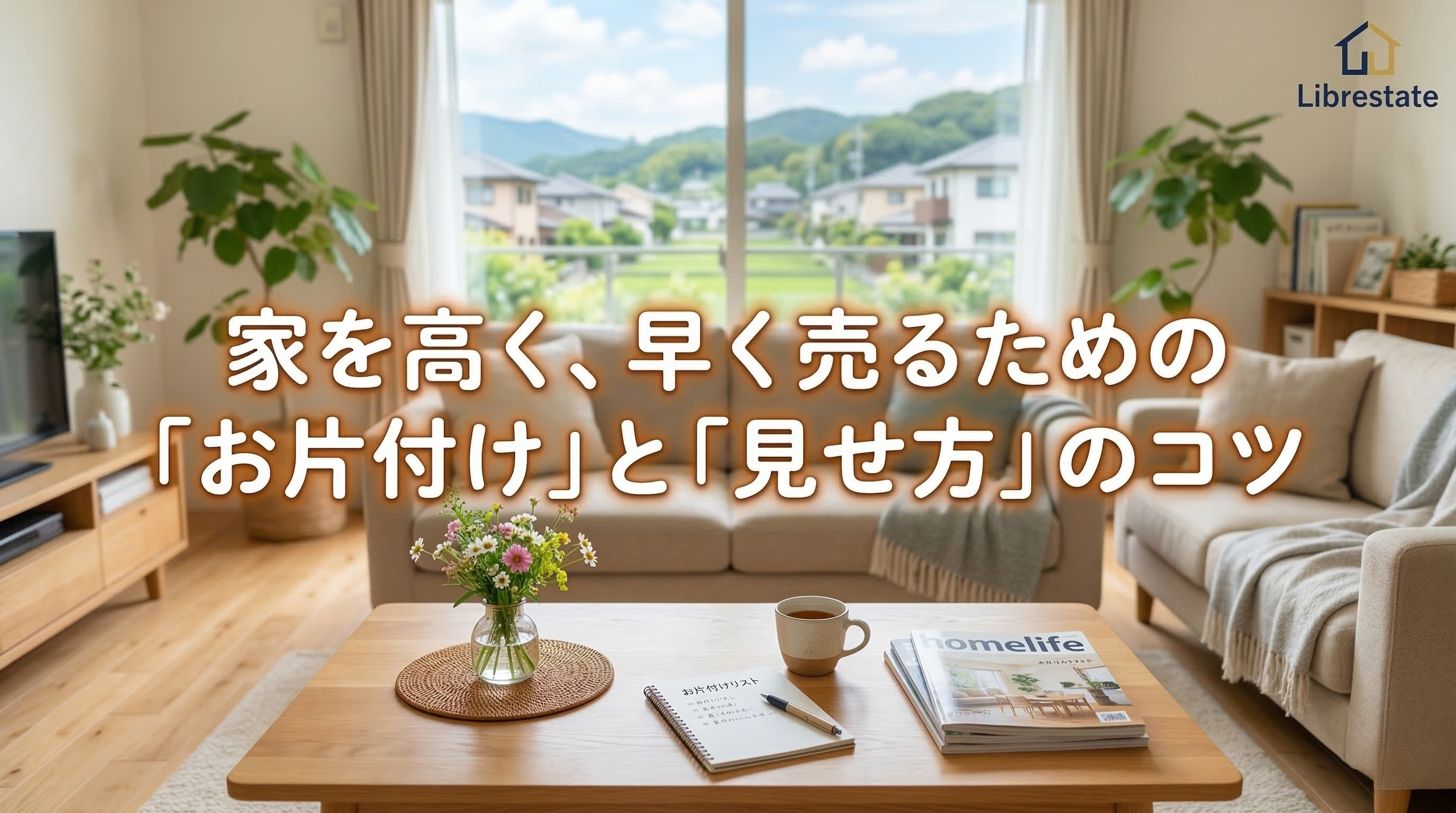 福岡市・糟屋郡の不動産売却｜成約率を高めるお片付けと準備のコツの画像
