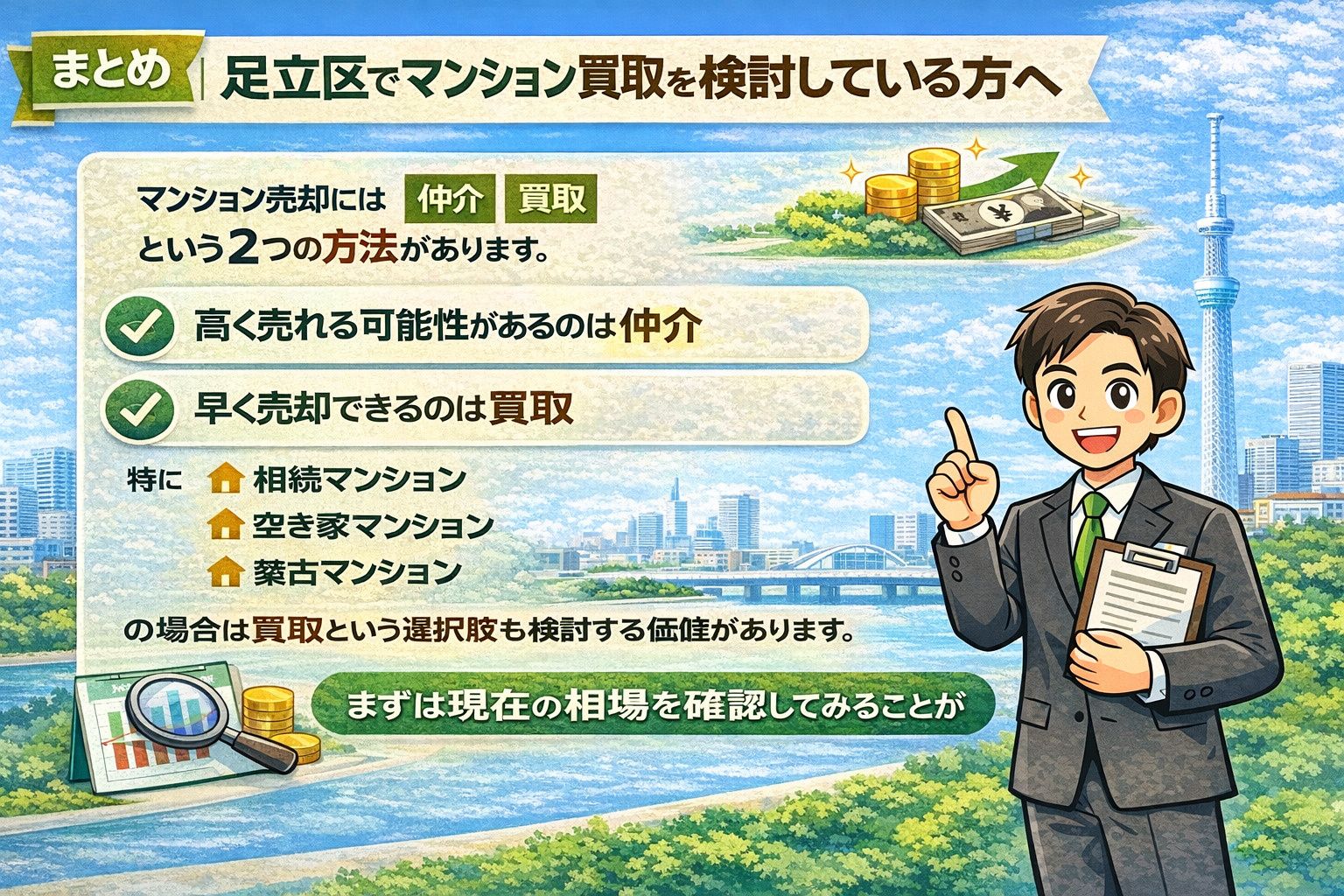 足立区マンション買取まとめ