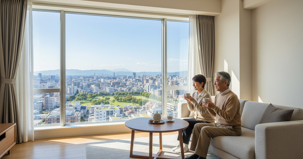 西宮でシニアの住み替え｜戸建てから駅近マンションへダウンサイジングの画像