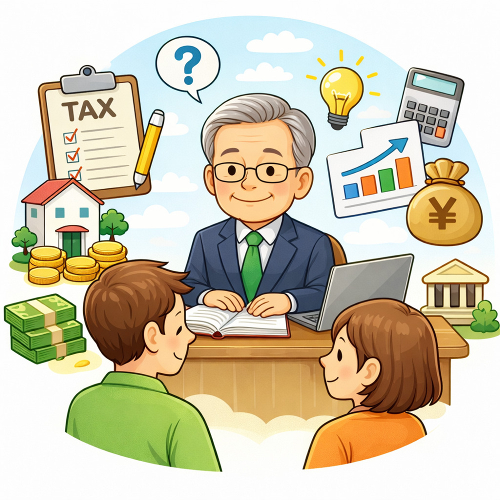 税理士による無料税務相談のご案内の画像