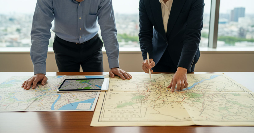 西宮の地盤は強い？弱い？古地図で読み解く安全な土地の選び方の画像