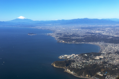 湘南エリアの海岸線