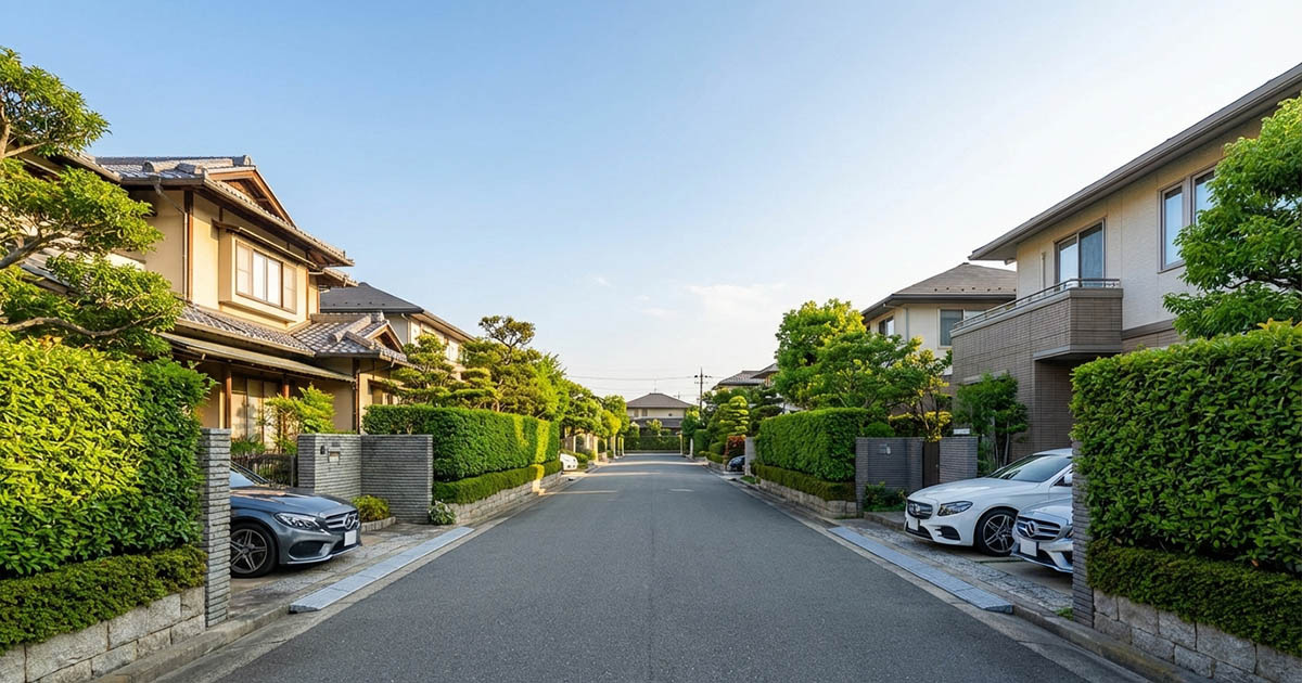 西宮七園・甲風園・昭和園のステータスと建築協定による街並み保全の画像