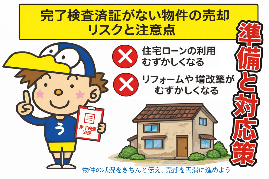 中古一戸建ての完了検査未了物件を売却したい方へ！注意点を事前に知り安心取引を目指そうの画像