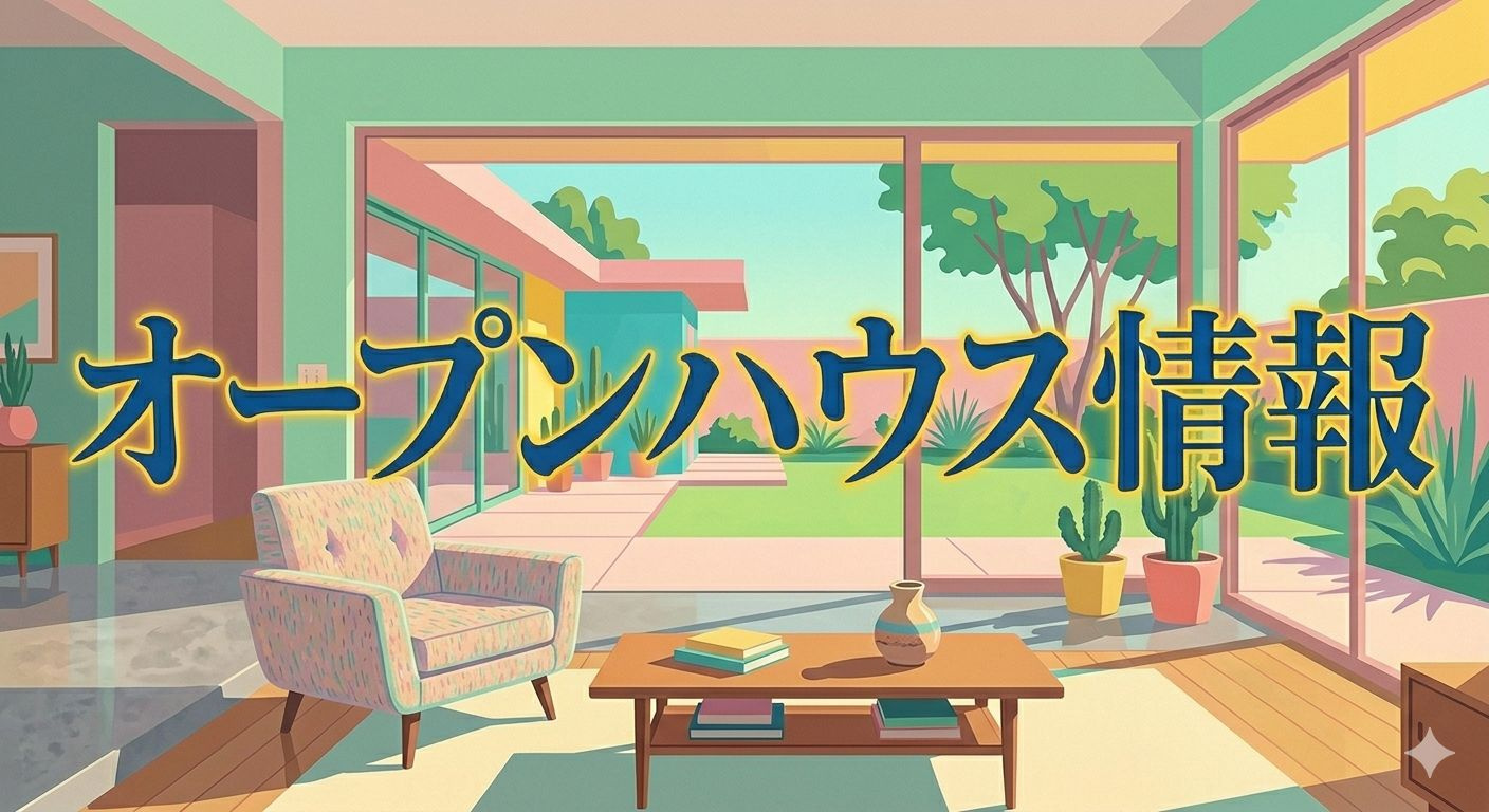 ∼４月１１日・１２日オープンハウス情報∼の画像