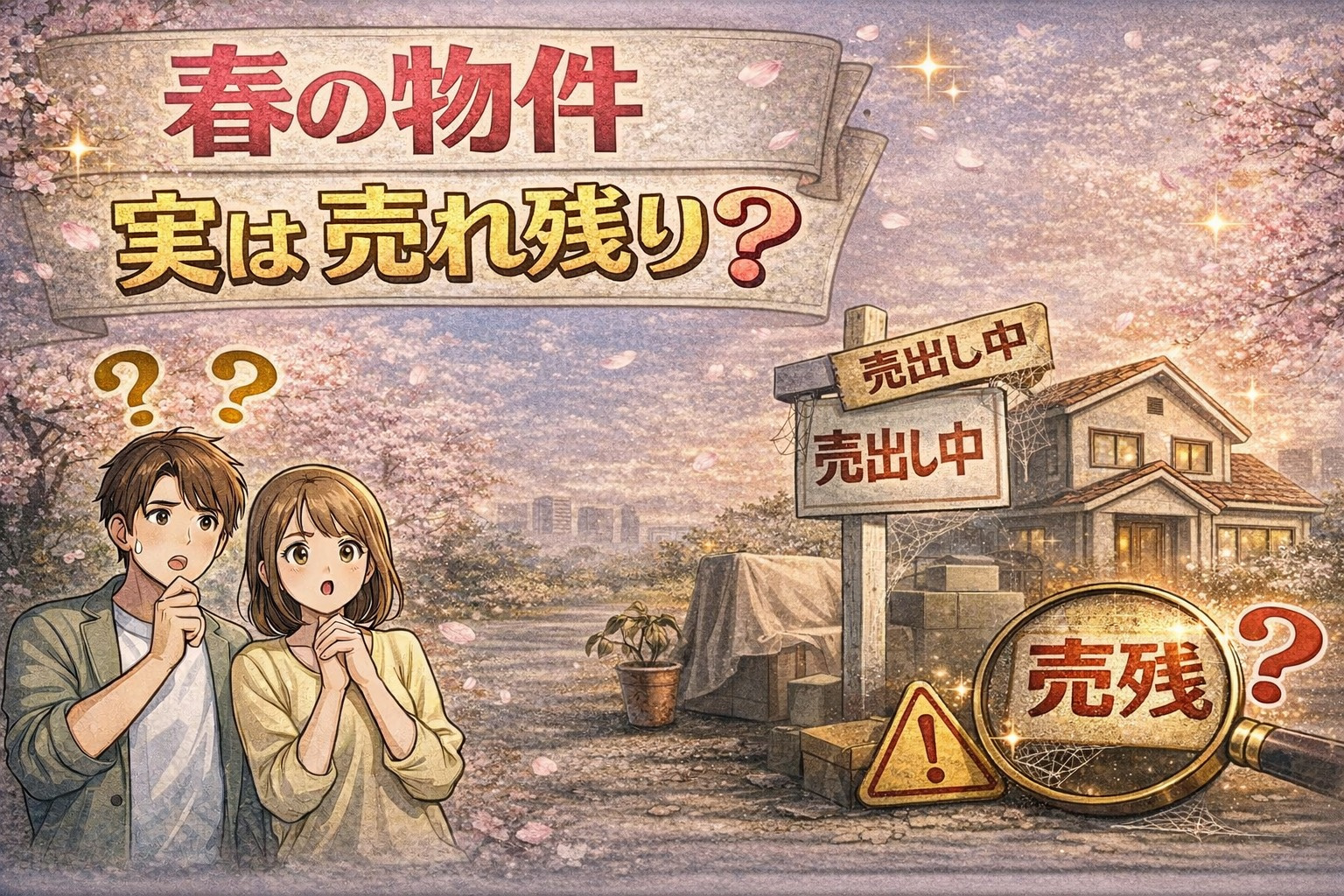 春の物件は良い？それとも売れ残り？の画像