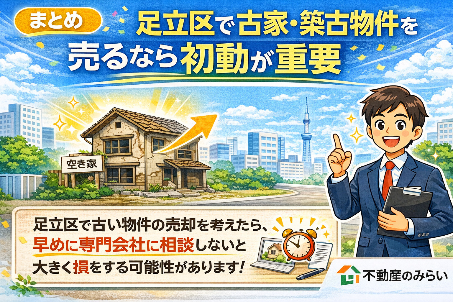 足立区古家買取まとめ