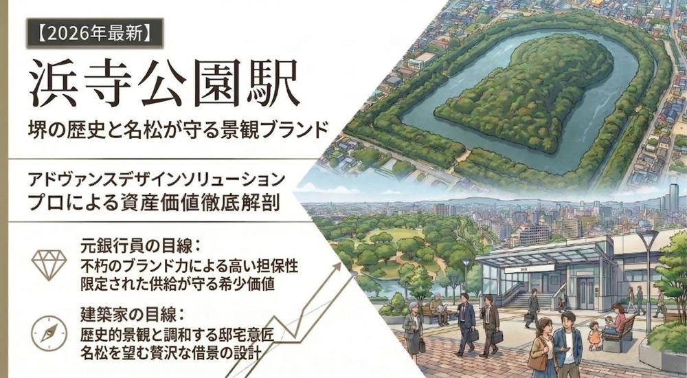 【浜寺公園駅編】歴史的意匠と名松が彩る「堺の迎賓館」。ブランドが息づく唯一無二の資産価値【2026年最新】の画像