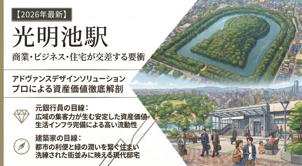 【光明池駅編】ビジネスと生活が交差する「南の要衝」。利便性の核で築く盤石の資産価値【2026年最新】の画像