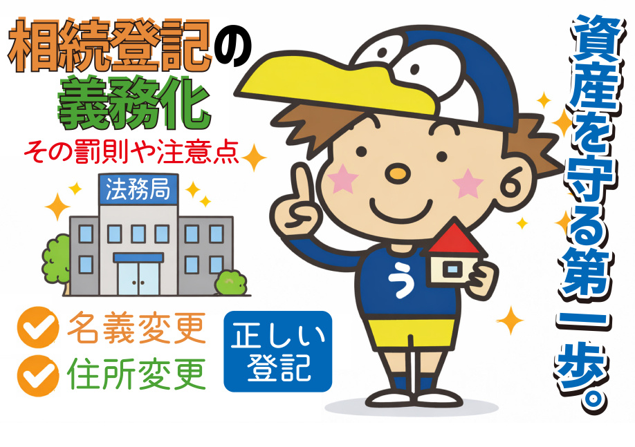 不動産名義変更や住所変更の義務とは？相続手続きで注意すべき流れをご紹介の画像