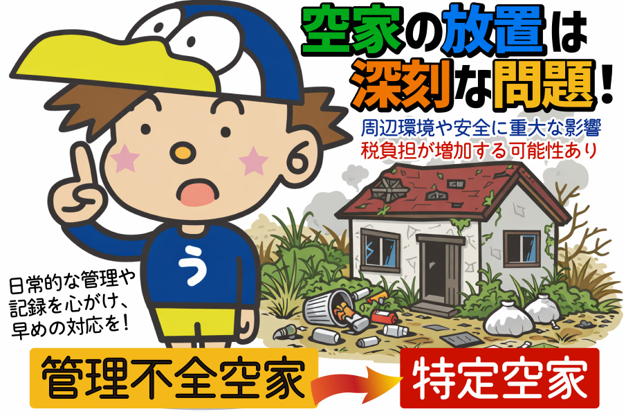 管理不全空家と特定空家の違いは？所有者が知っておくべき対応策も紹介の画像