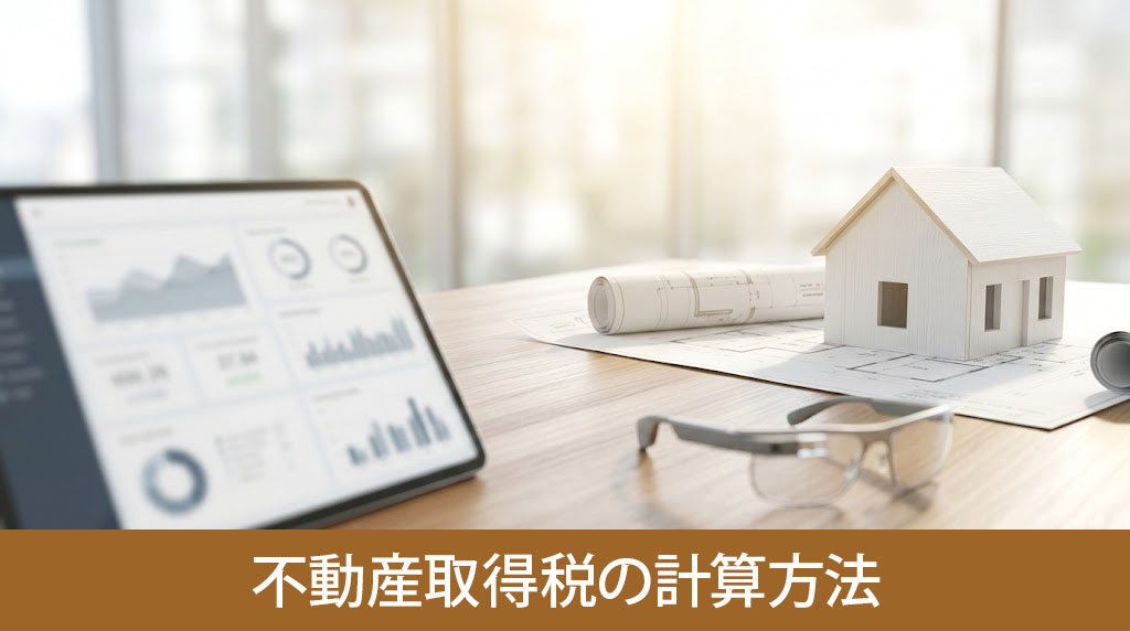 土地と建物で異なる不動産取得税の計算方法