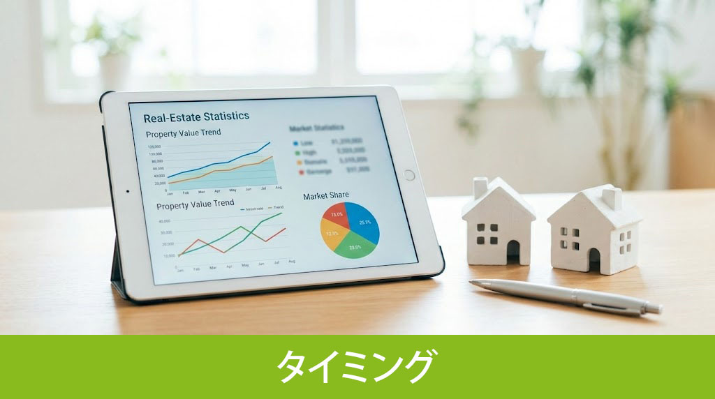 統計データで見る不動産購入のタイミング