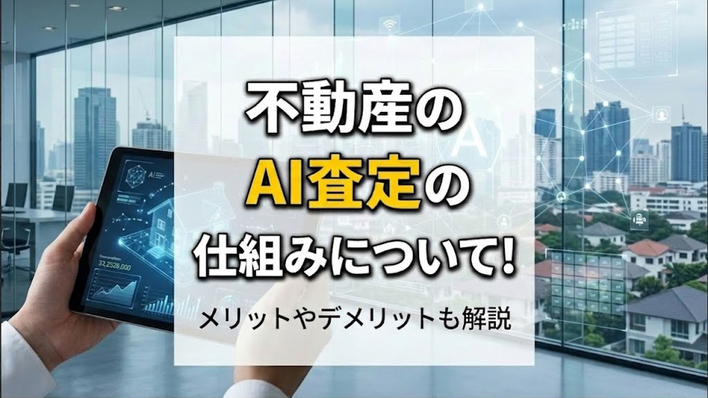 不動産のAI査定の仕組みについて！メリットやデメリットも解説