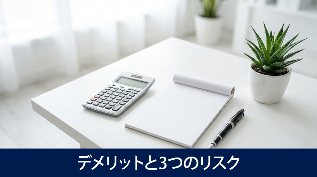 フルローンのデメリットと3つのリスク