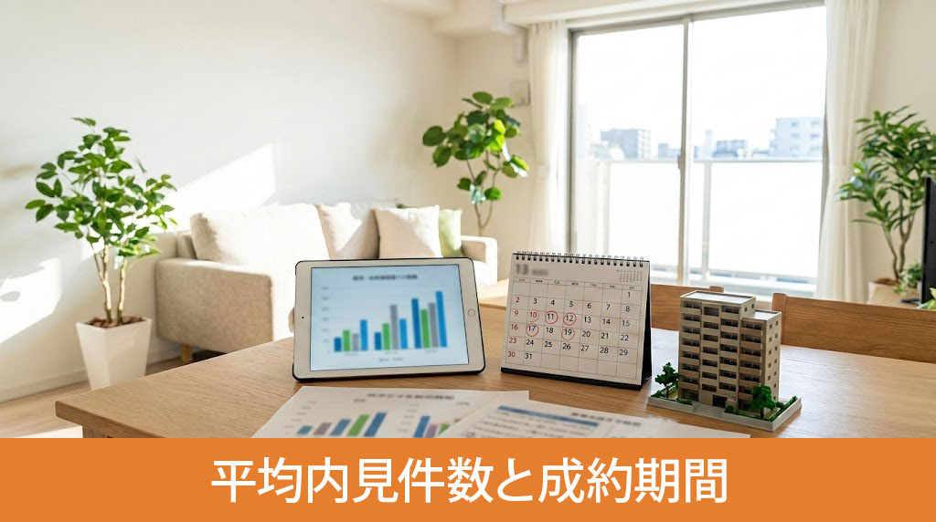 売却前に知るべき平均内見件数と成約期間