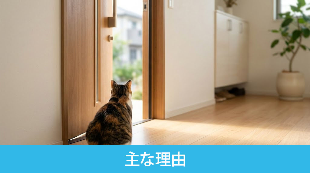 賃貸物件で猫が脱走する主な理由は？