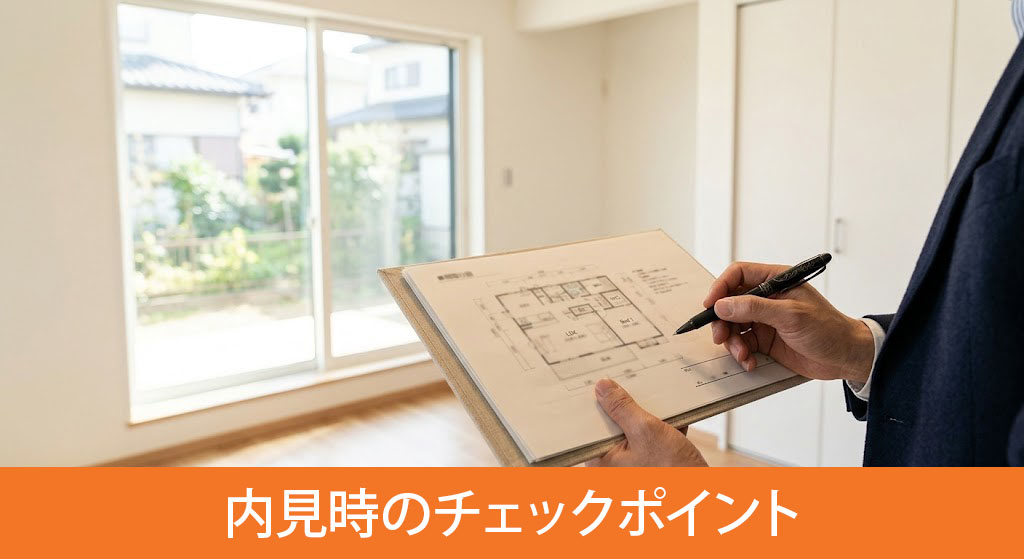 失敗しないための内見時のチェックポイント