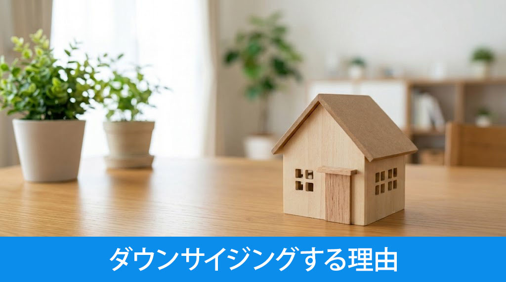 子ども独立後にダウンサイジングする理由