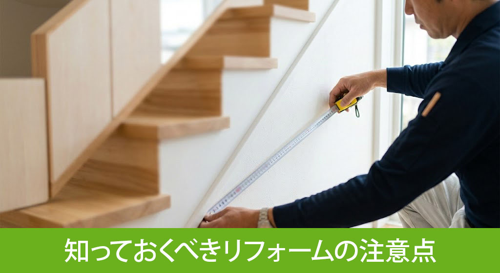 施工前に知っておくべきリフォームの注意点