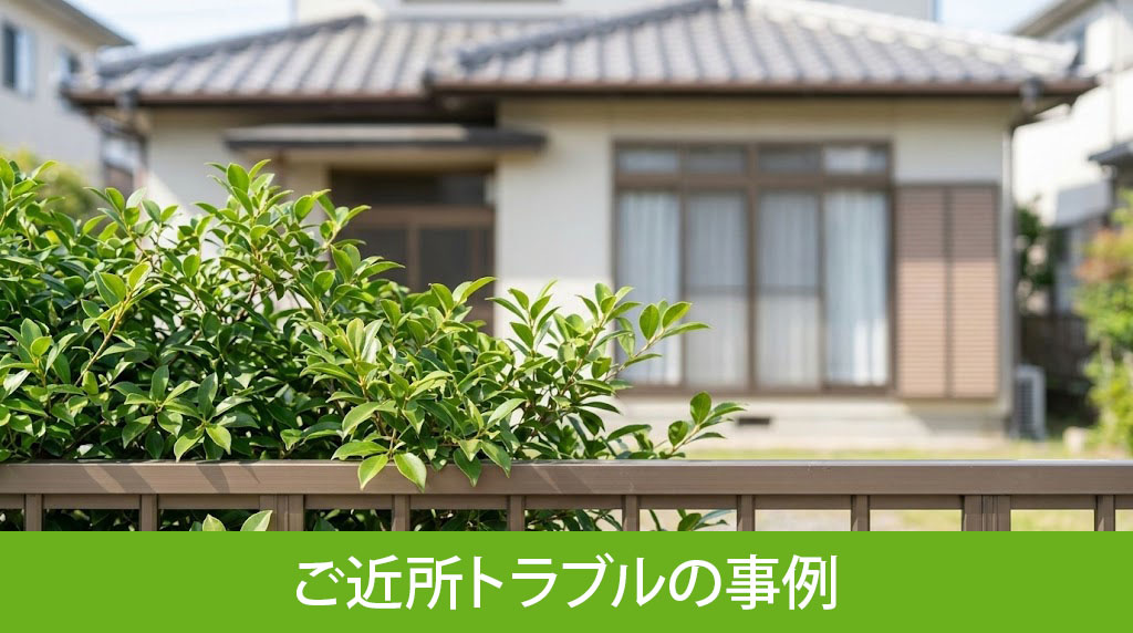空き家の放置でよくあるご近所トラブルの事例