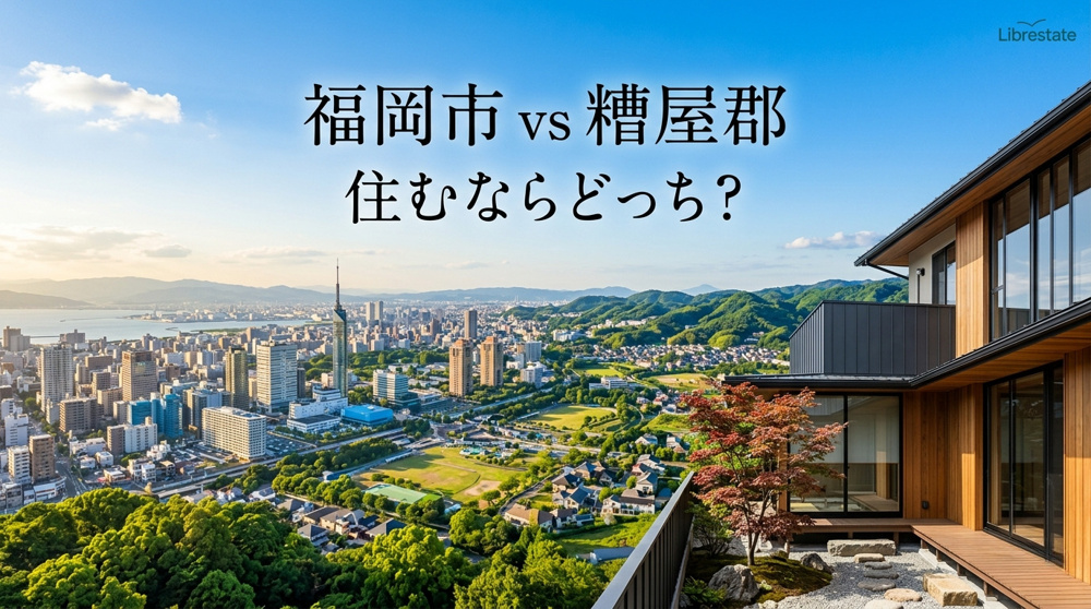 福岡市・糟屋郡の住まい選びガイド｜生活・資産価値を徹底比較の画像